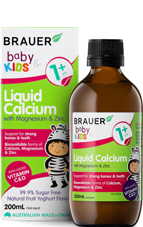 BRAUER BABY & KIDS CALCIUM MAGNESIUM & ZINC