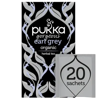 PUKKA GORGEOUS EARL GREY TEA BAGS