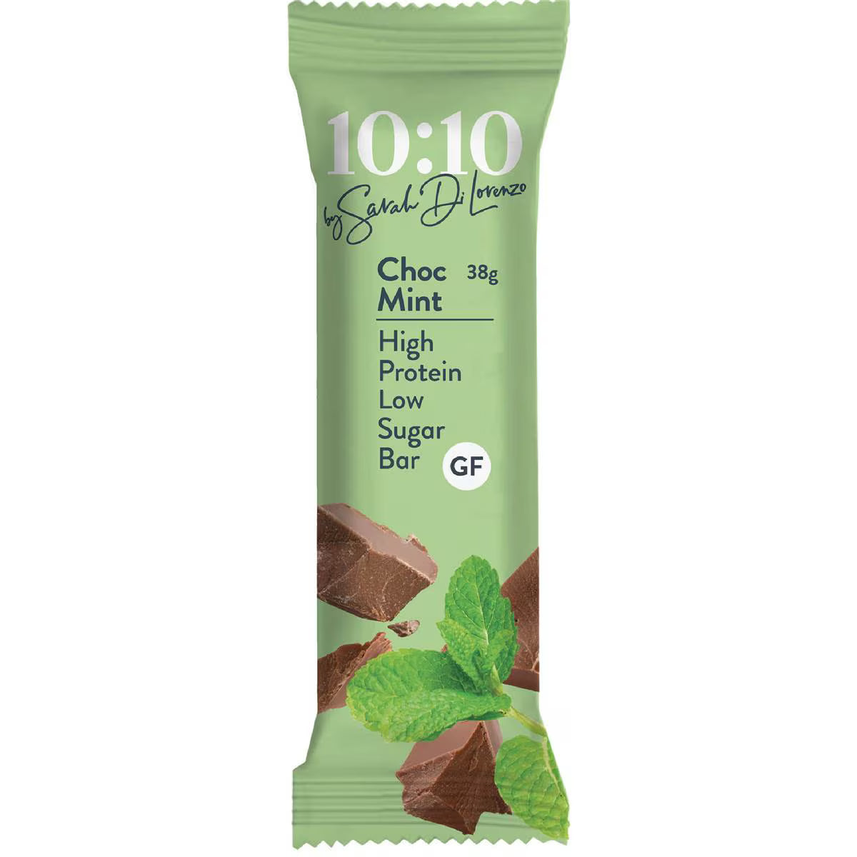 10 10 PROTEIN BAR CHOC MINT 38GM