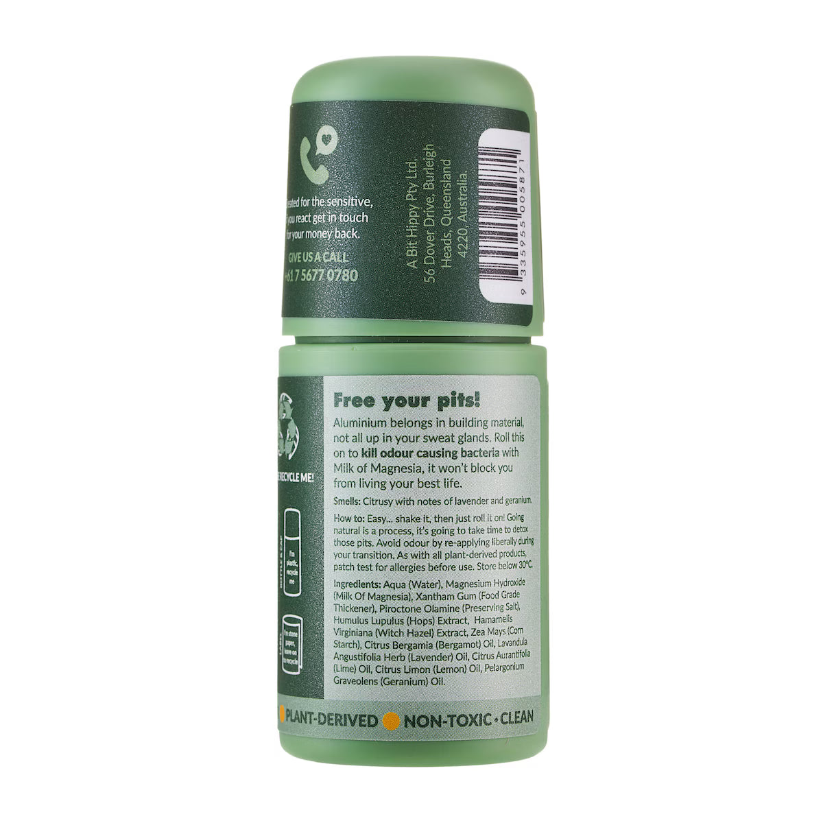 A BIT HIPPY DEODERANT BERG LAV LIME 60ML