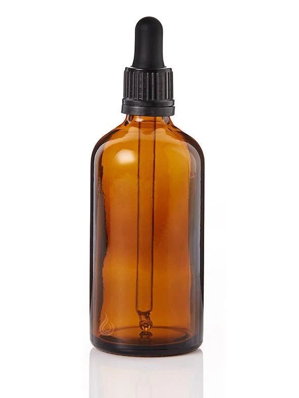 AMBER BOTTLE C CAP 100ML