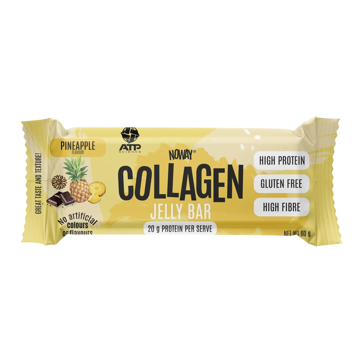 ATP NOWAY COLLAGEN JELLY BAR PINEAPPLE 60G