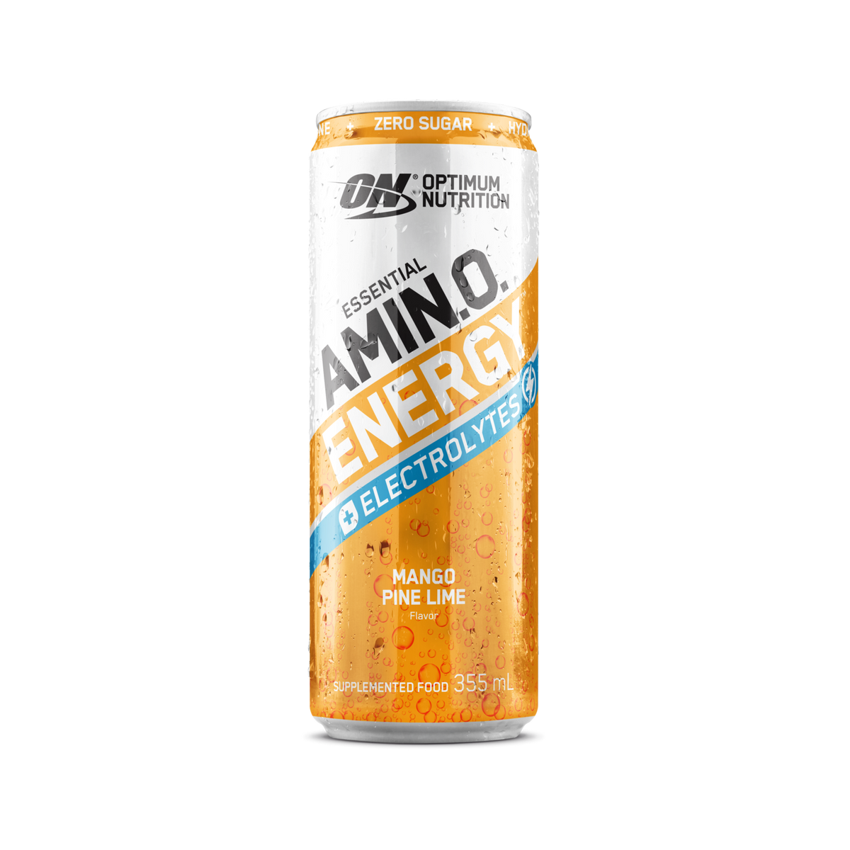 ON AMINO ENERGY SPARKLING MANGO PINEAPPLE LIMEADE 355ML