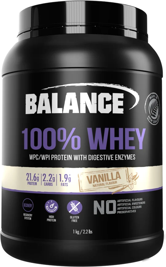 BALANCE 100% WHEY VANILLA 1KG