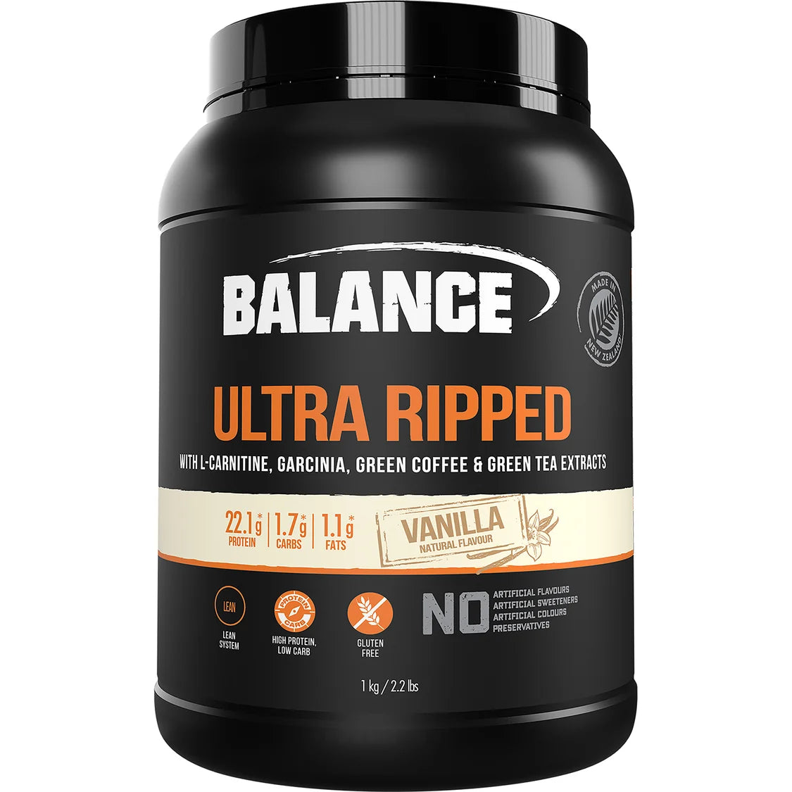 BALANCE ULTRA RIPPED VANILLA 1KG