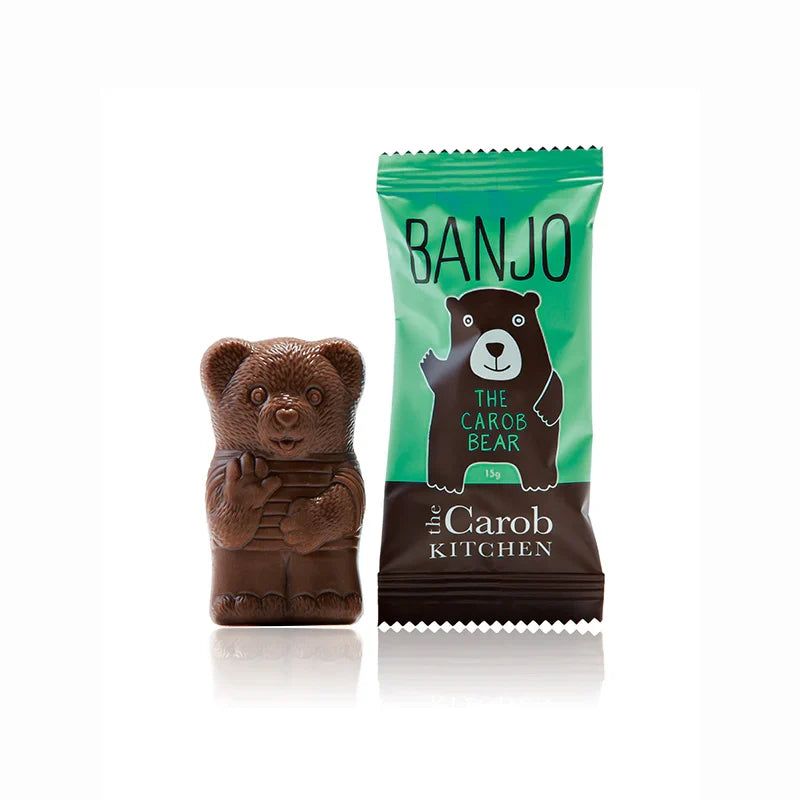 BANJO THE MINT CAROB BEAR - NO ADDED SUGAR