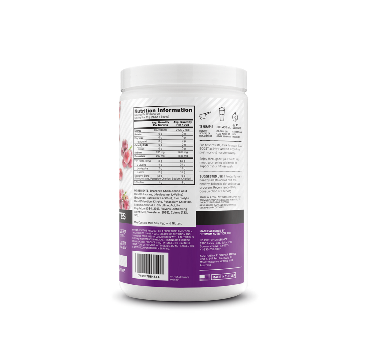 OPTIMUM NUTRITION BCAA BOOST
