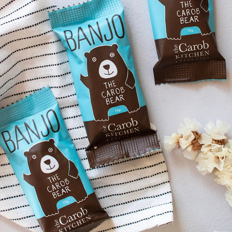 BANJO THE CAROB BEAR - NO ADDED SUGAR