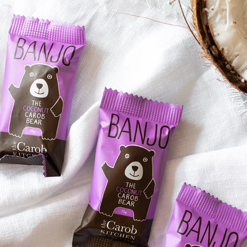 TCK CAROB BEAR COCONUT 15G