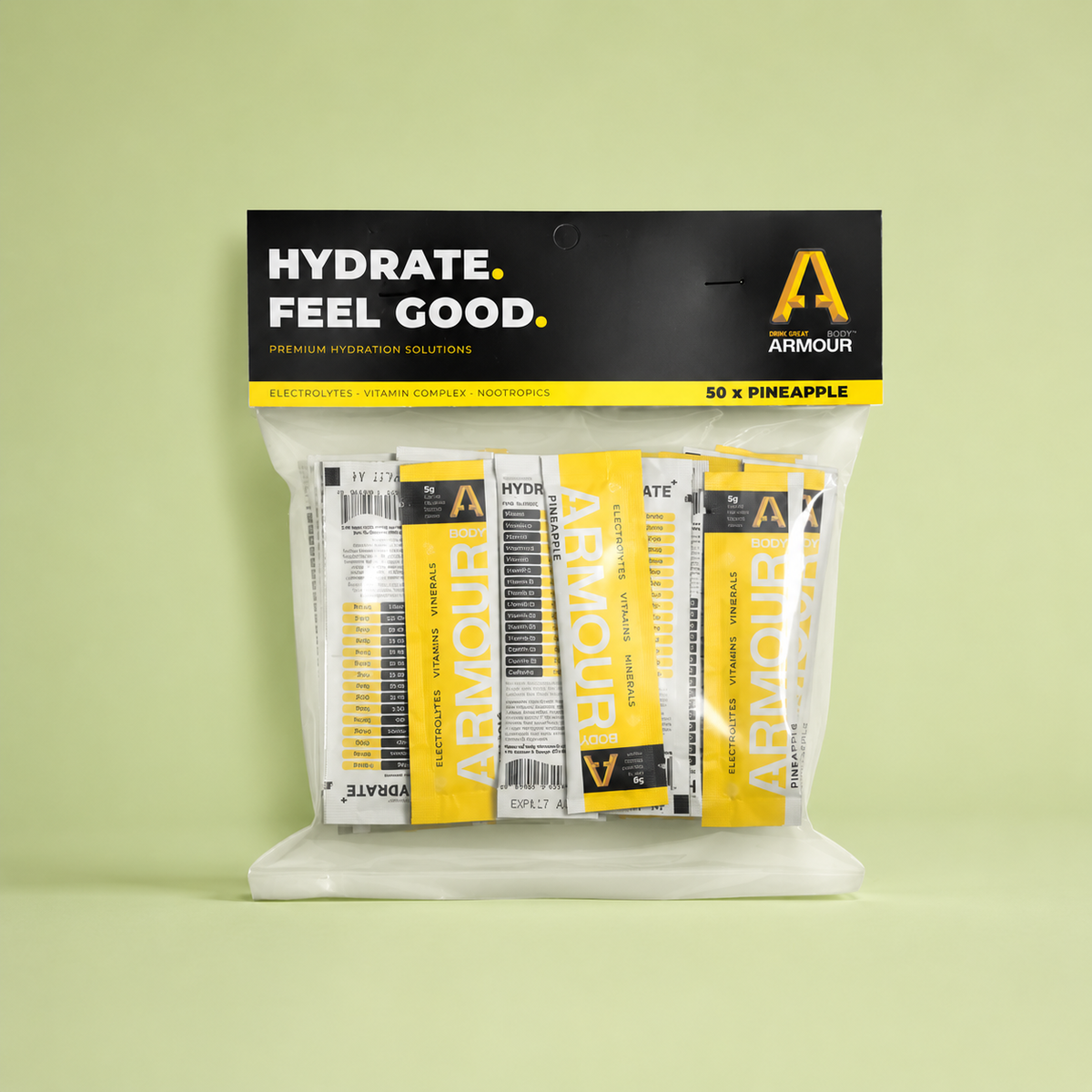 BODY ARMOUR HYDRATE PINAPPLE SACHET