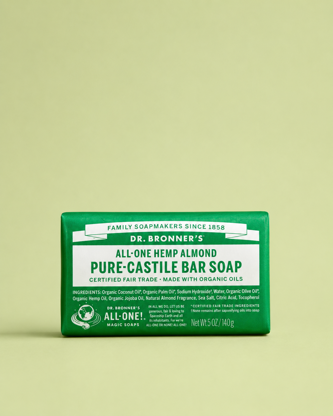 DR BRONNER SOAP BAR