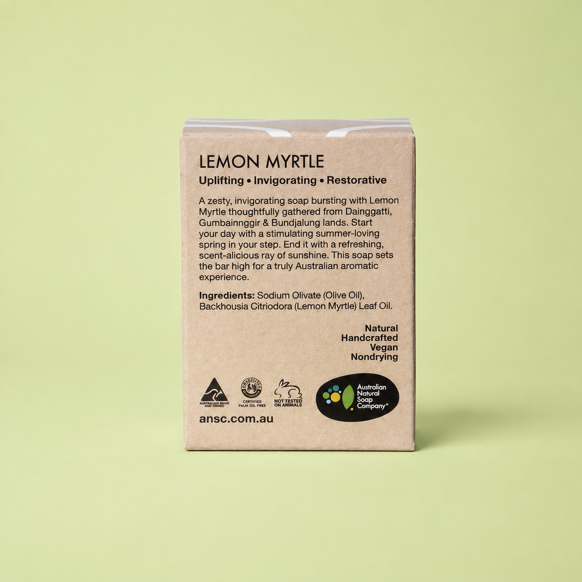 LEMON MYRTLE SOAP 100G