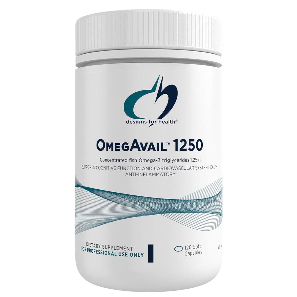 DESIGNS FOR HEALTH OmegAvail TG1250 120c