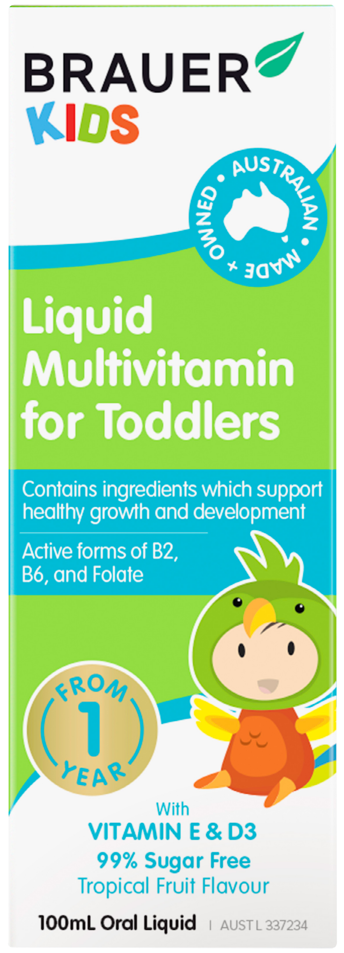BRAUER BABY &amp; KIDS MULTIVITAMIN