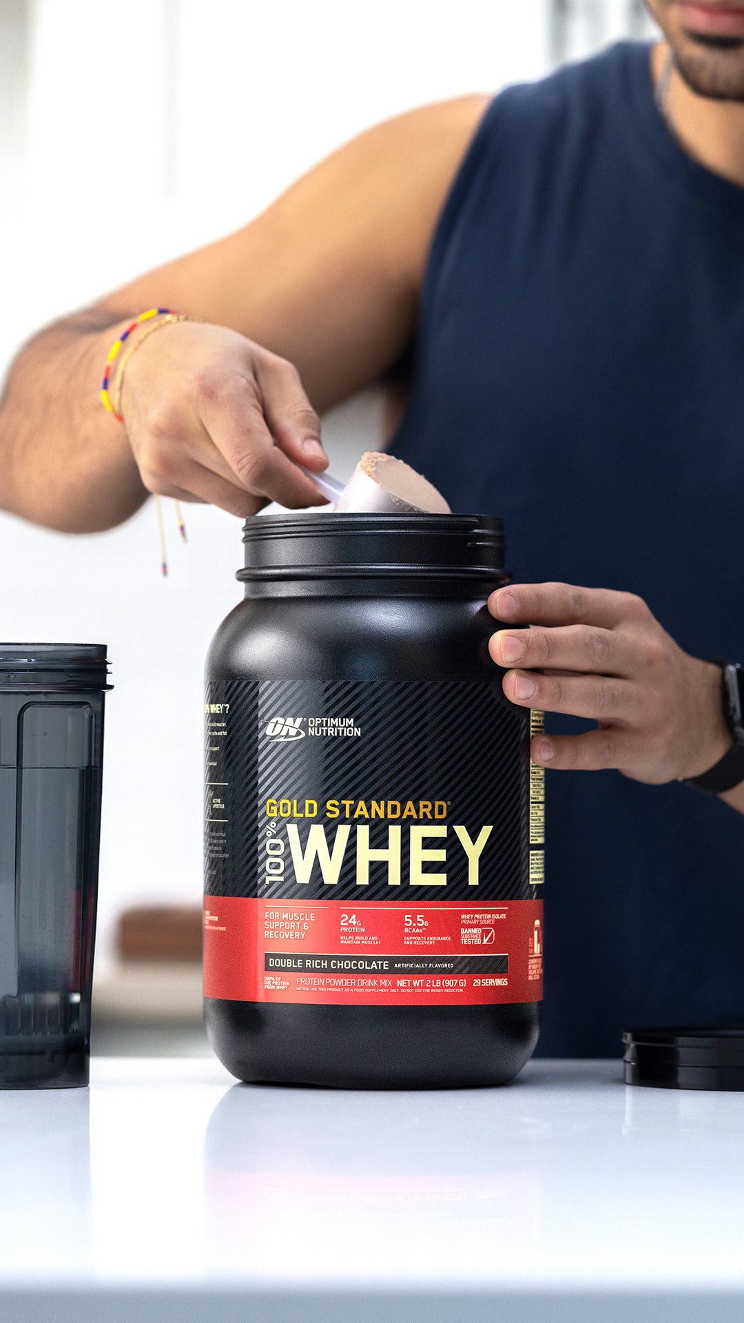 OPTIMUM NUTRITION GOLD STANDARD 100% WHEY