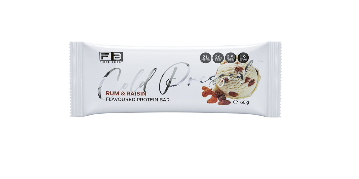 FB RUM &amp; RAISIN PROTEIN BAR 60G