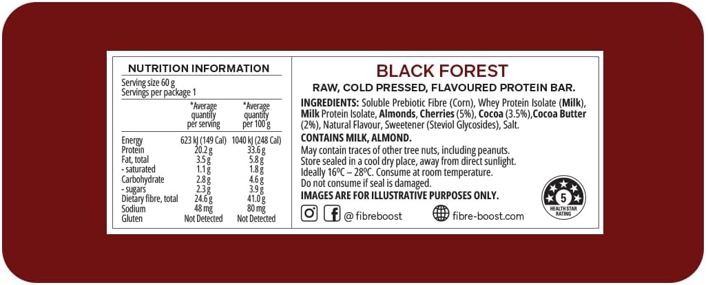 FIBRE BOOST BLACK FOREST 60G