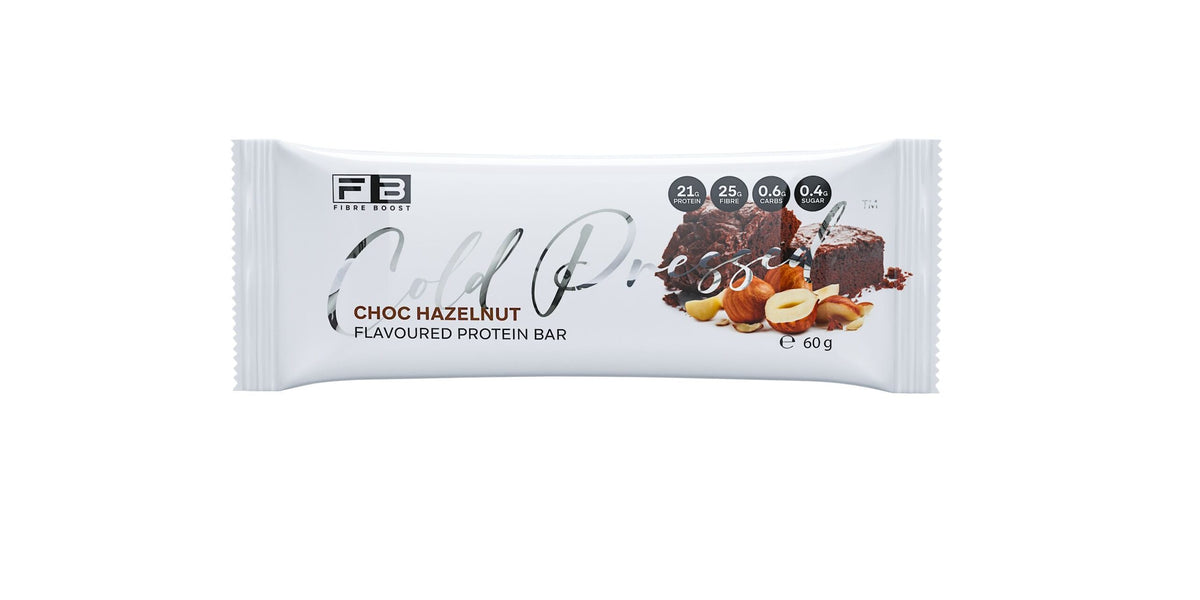 FIBRE BOOST HAZELNUT CHOC CHIP 60G