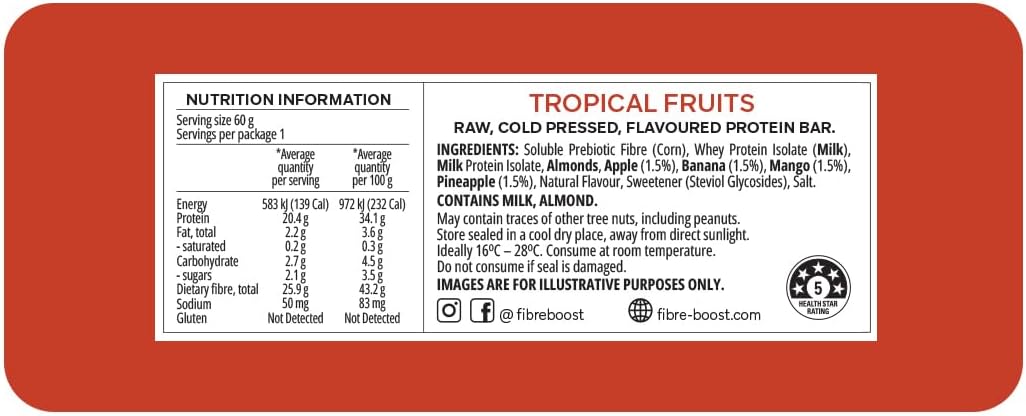 FIBRE BOOST TROPICAL 60g