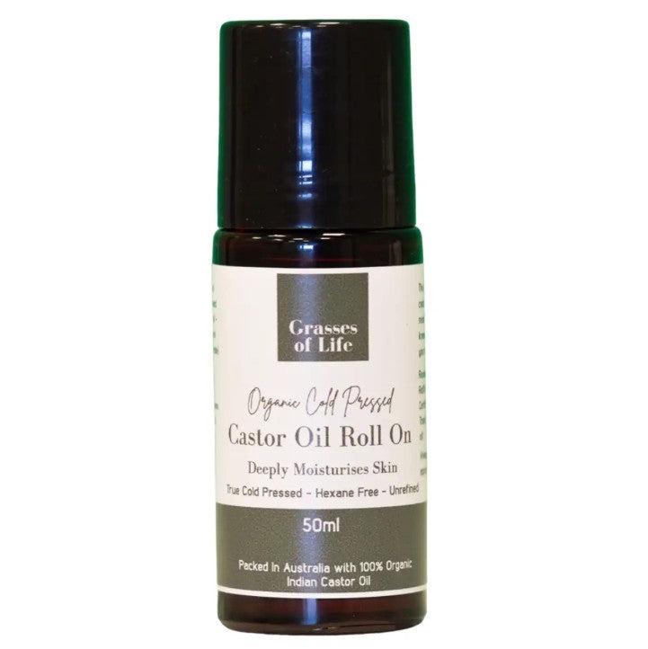 GOL ORG CASTOR OIL ROLL ON 50ML (REFILLABLE)