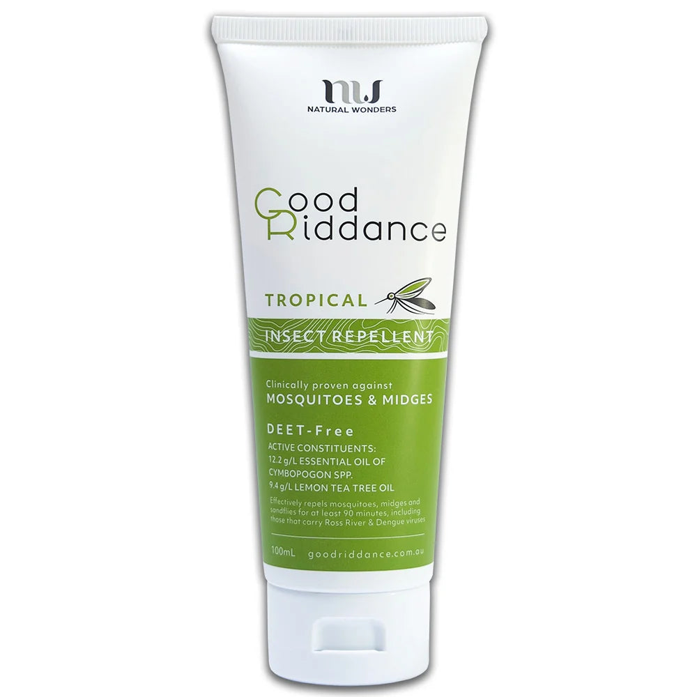 GOOD RIDDANCE TROPICAL INSECT REPELLANT 100ML
