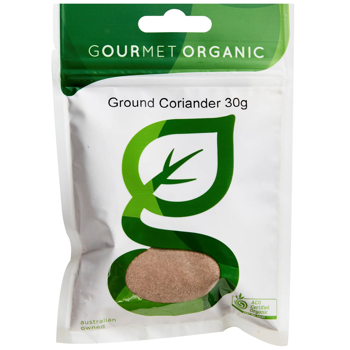 GOURMET ORGANIC CORIANDER GROUND 30G SACHET X 1