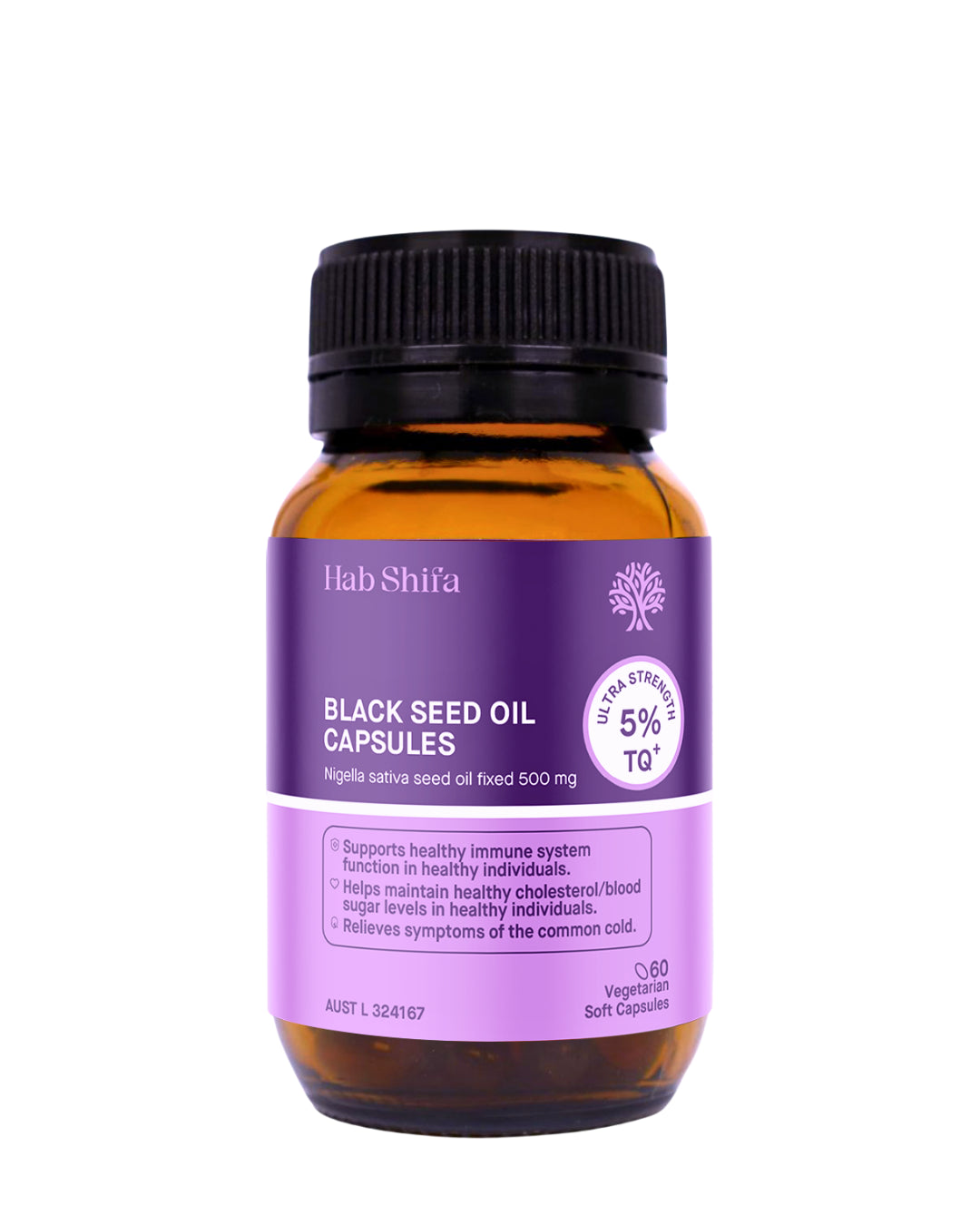 HABS TQ+ Activated Black Seed Oil 60c