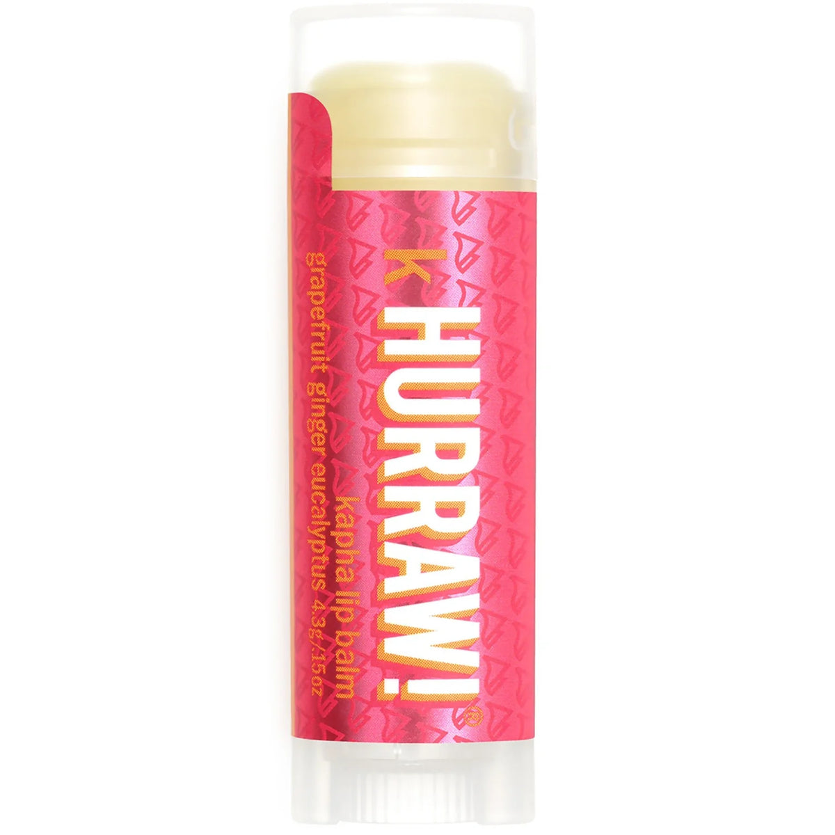HURRAW GRAPEFRUIT GINGER EUCALYPTUS LIP BALM 4.8G