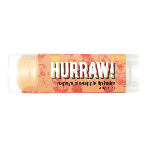 HURRAW PAPAYA PINEAPPLE LIP BALM 4.3G