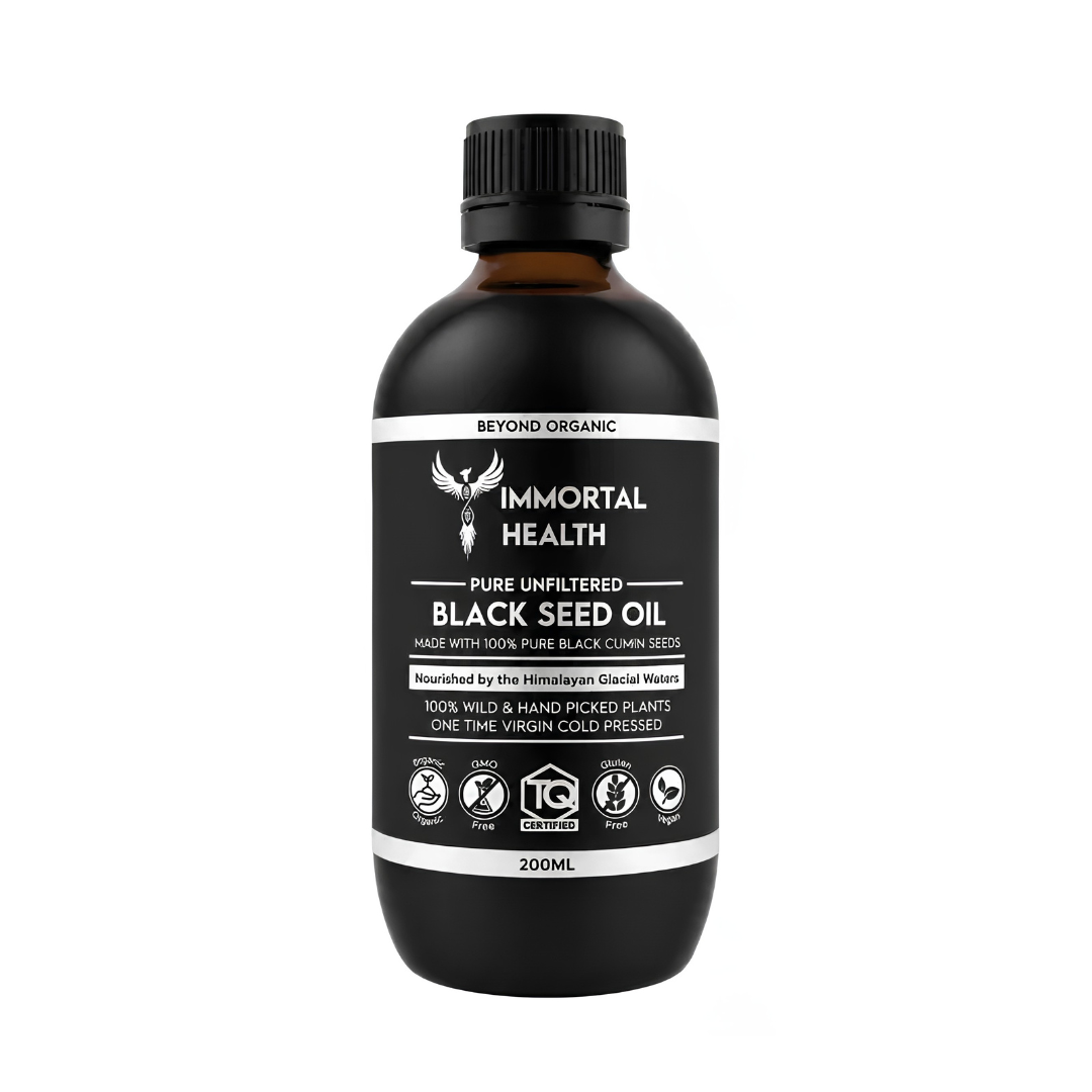 IMMORTAL HEALTH BLACK SEED OIL 200ML