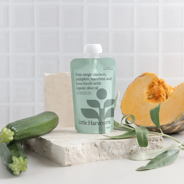 LH PUREE POUCH CHICKEN PUMPKIN ZUCCHINI 120G