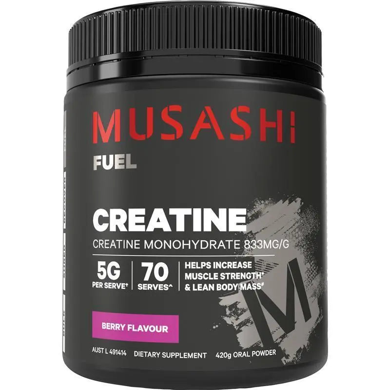 MUS CREATINE BERRY 420G