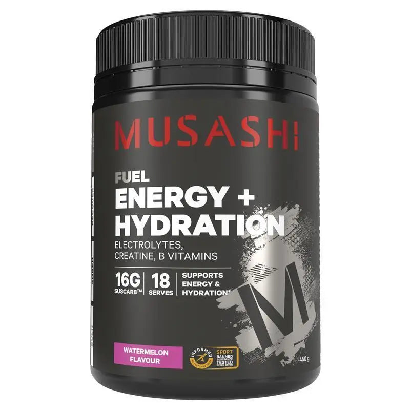 MUS ENERGY PLUS HYDRATION WATERMELON 450G