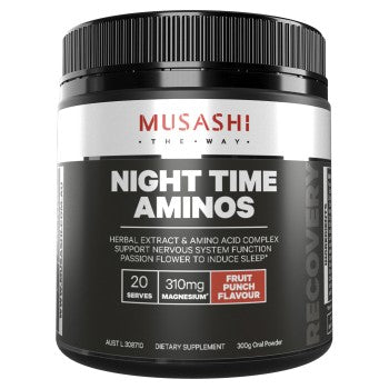 Mus Night time Aminos Fruit Punch 300g