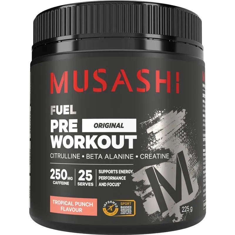 Mus Pre Workout Tropical Punch 225g