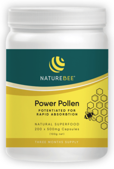NATURE BEE POWER POLLEN 400 CAPS