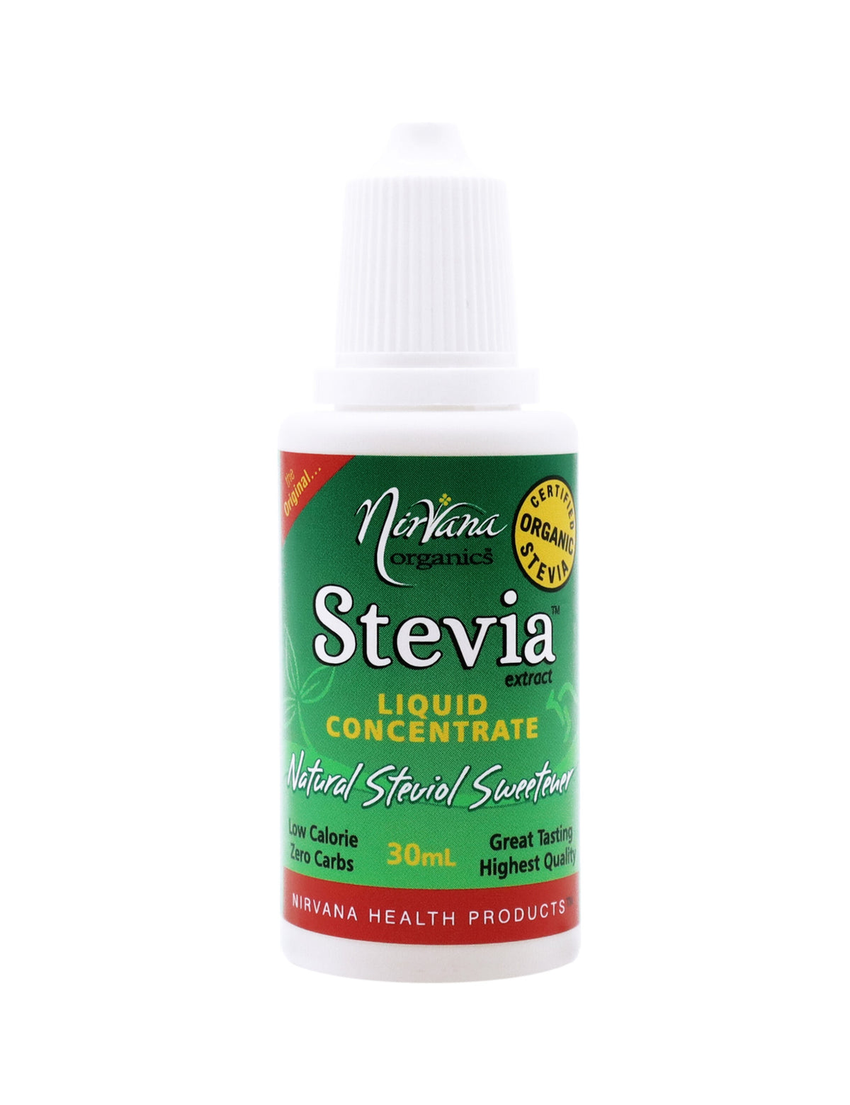 NIRVANA ORGANIC STEVIA LIQUID