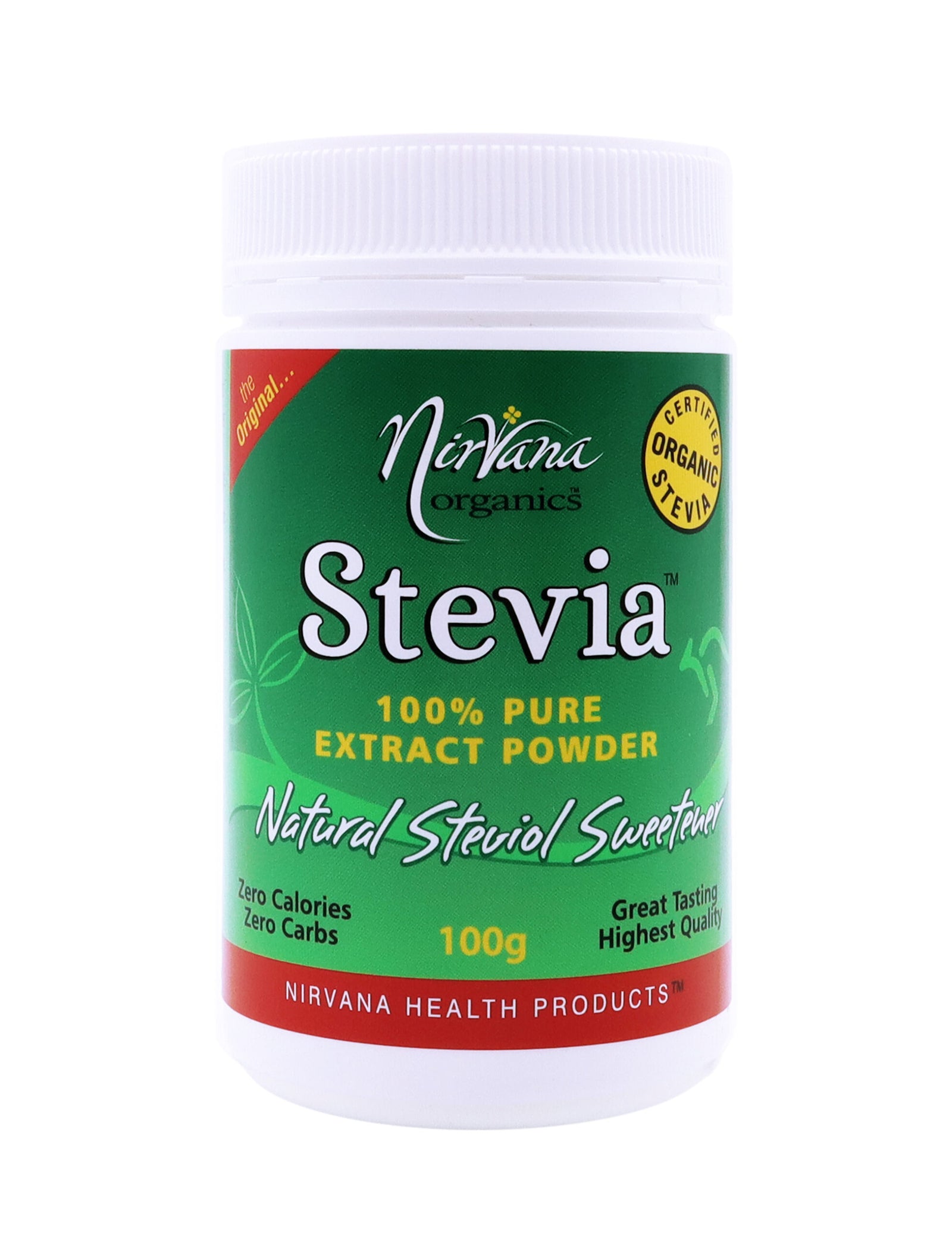 NIRVANA ORGANIC STEVIA POWDER