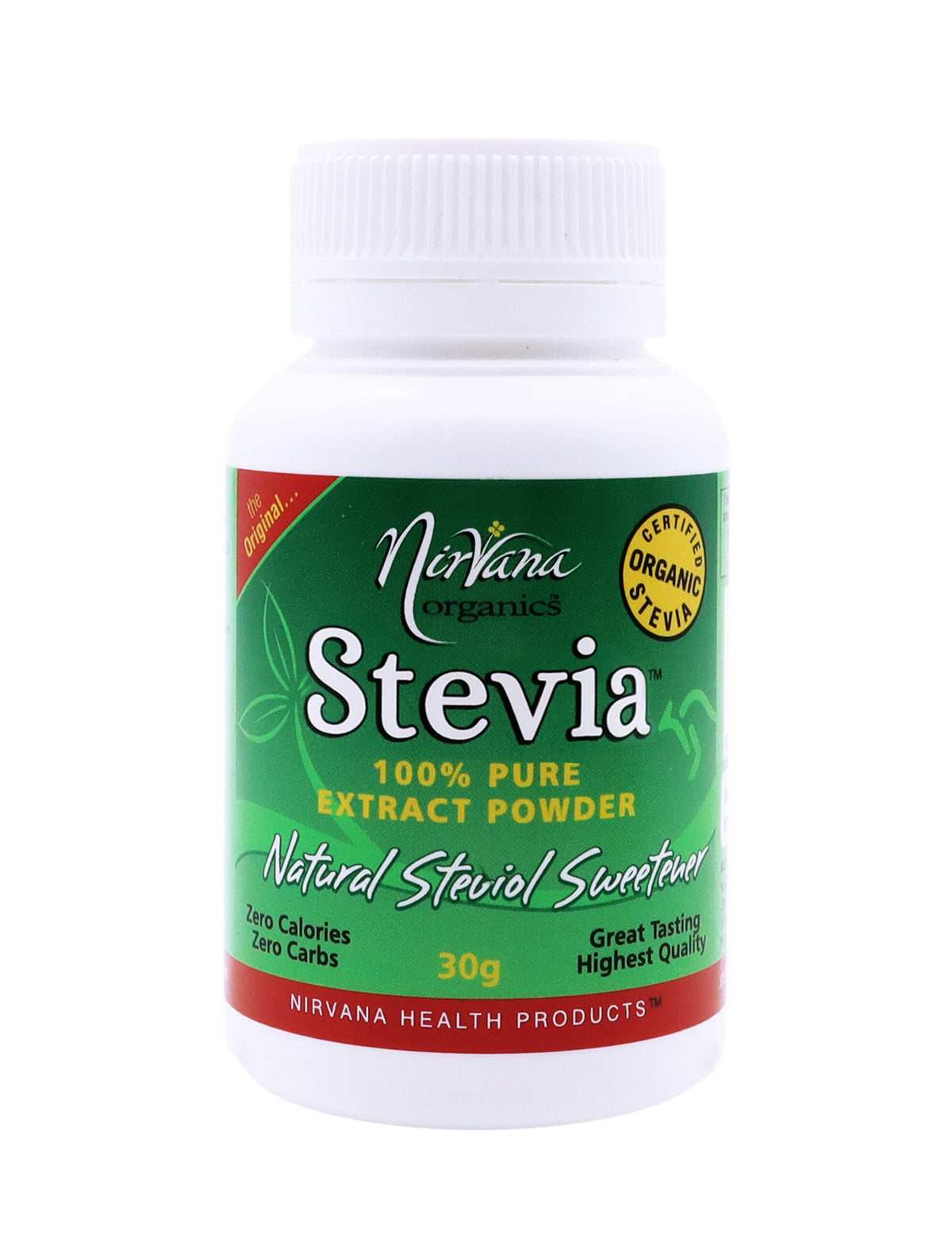 NIRVANA ORGANIC STEVIA POWDER