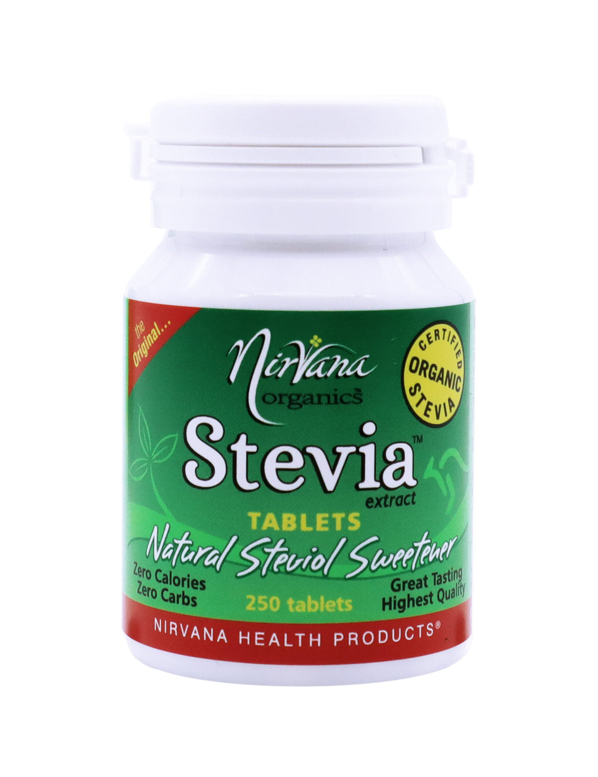 NIRVANA ORGANIC STEVIA TABLETS