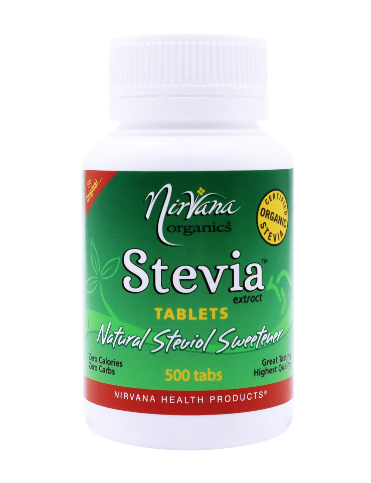 NIRVANA ORGANIC STEVIA TABLETS