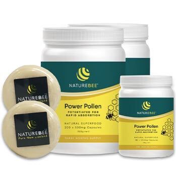 NATURE BEE POWER POLLEN 400 CAPS