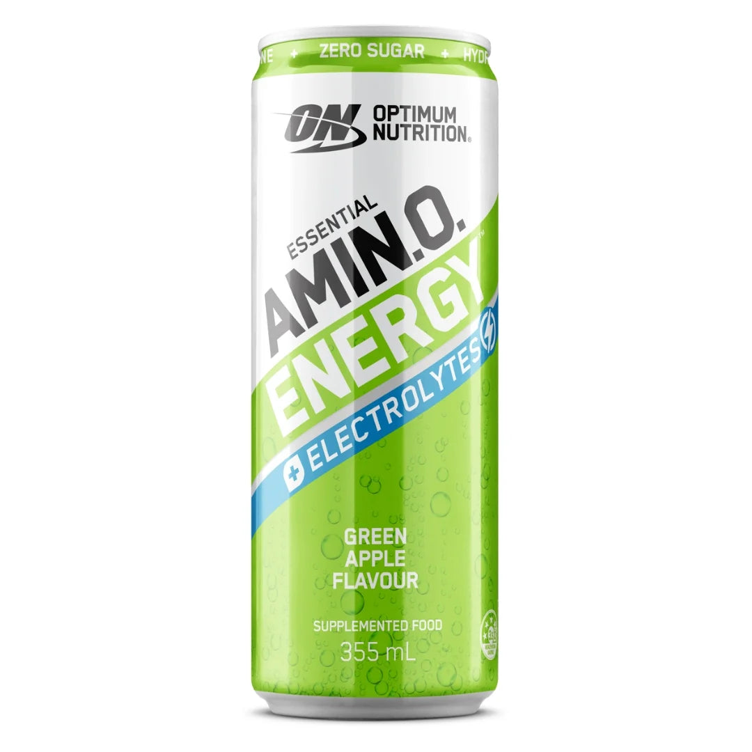 ON AMINO ENERGY SPARKLING GREEN APPLE 355ML