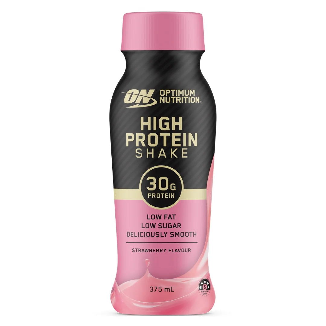 ON HIGH PROTEIN SHAKE STRAWBERRY 375ML