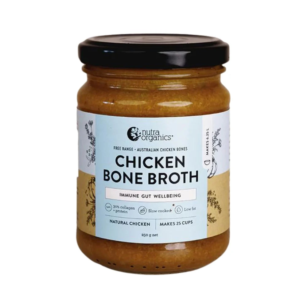 N/ORG CHICKEN BROTH CONC NATURAL 250G