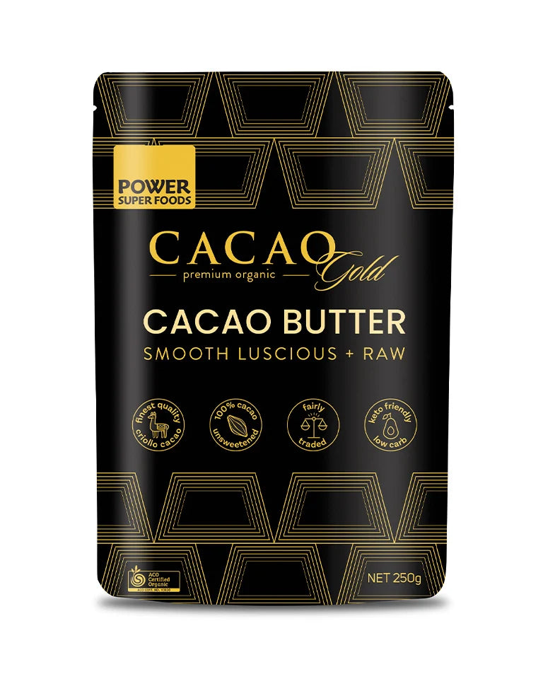 POWER SUPER FOODS GOLD CACAO BUTTER CHUNKS