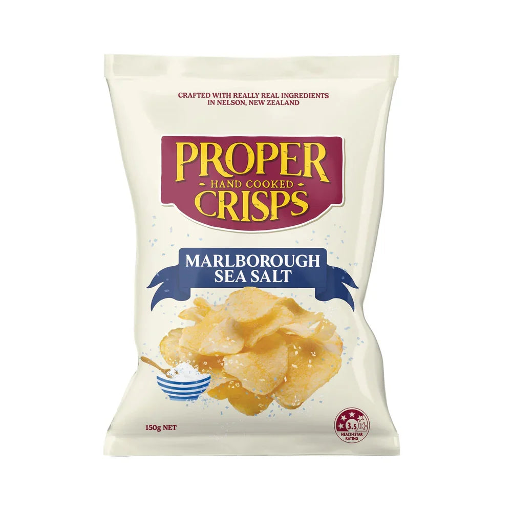 PROPER CRISP MARLBOROUGH SEA SALT 150G