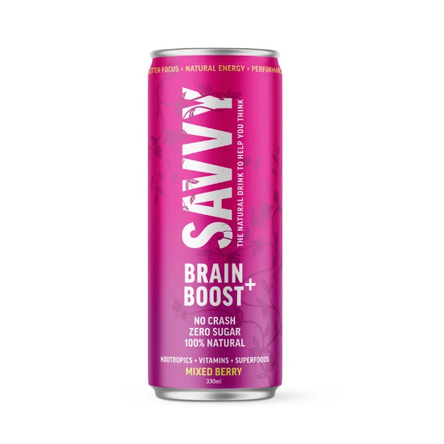 SAVVY BRAIN BOOST MIXED BERRY 330ML