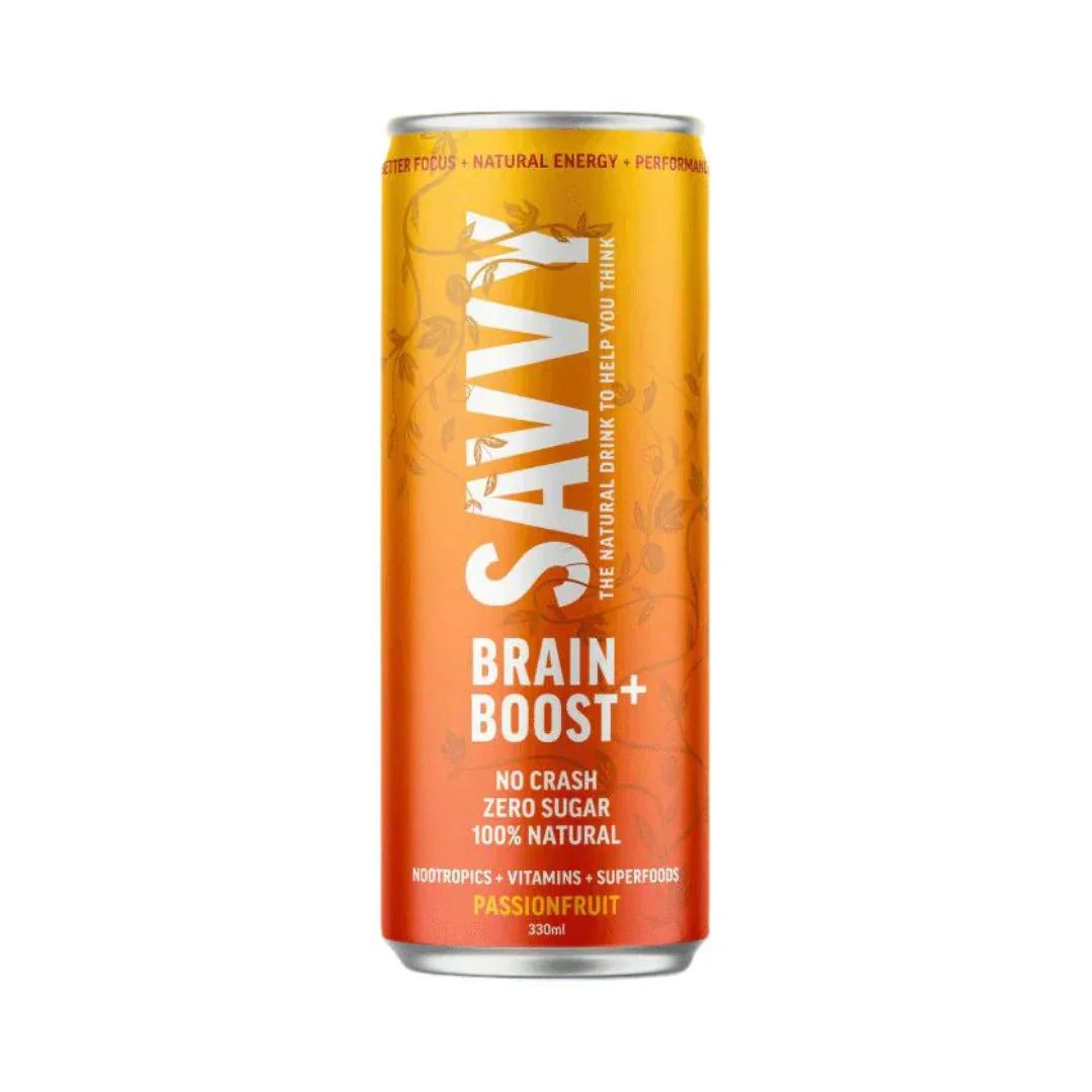 SAVVY BRAIN BOOST PASSIONFRUIT 330ML