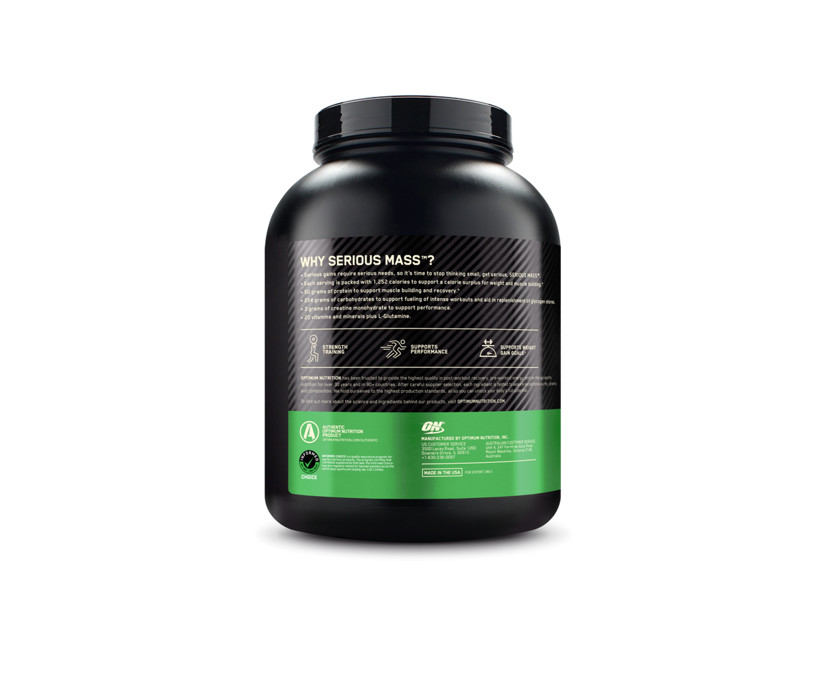 OPTIMUM NUTRITION SERIOUS MASS